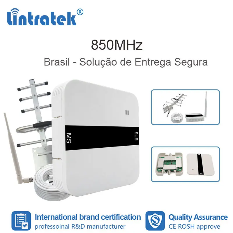 Lintratek 2G GSM 850 3G UMTS mobile phone repeater