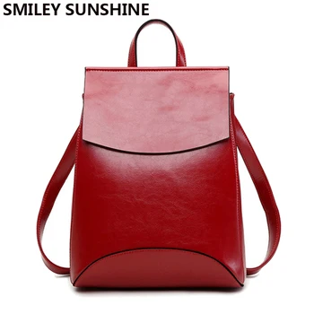 

Fashion Leather Women Backpacks feminine Travel School Bag Backpack for Teenager Girls Female back pack Shoulder Bag sac a dos