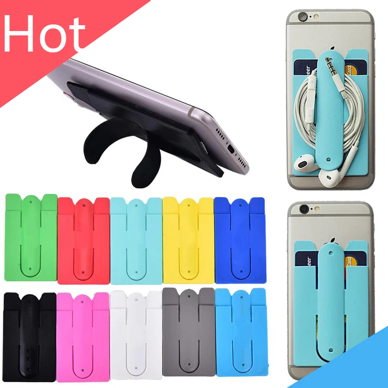 200PCS/Lot Phone holder Adhesive Sticker Back Cover Credit Card Phone