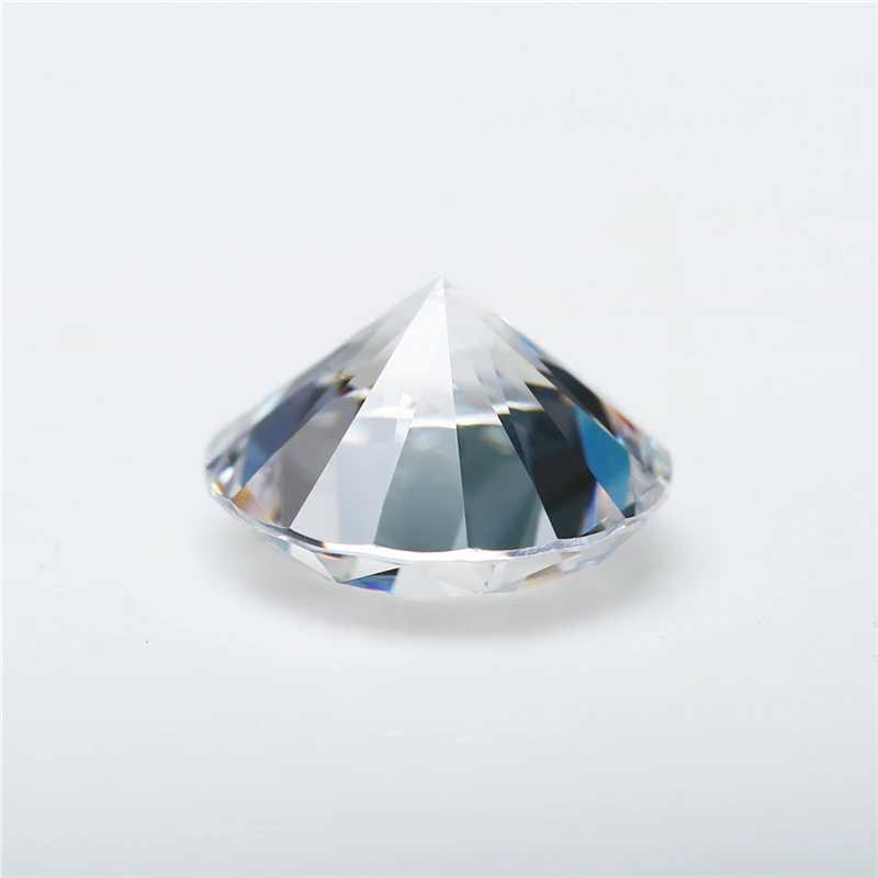 Cubic Zirconia Round White   (10)