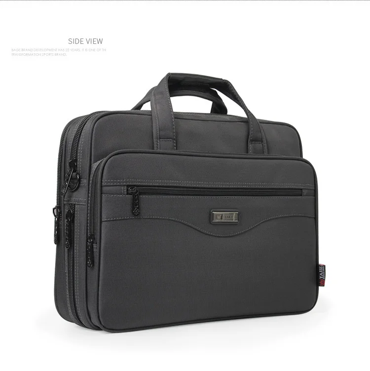 Новый бизнес-портфель сумка для ноутбука ткань Оксфорд мульти-функция водонепроницаемые сумки деловые портфели мужские сумки через плечо