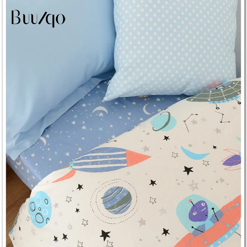 

buulqo Printed Kids Twill Cotton Fabric,Patchwork Cloth,DIY Sewing Quilting Fat Quarters Material For Baby&Child