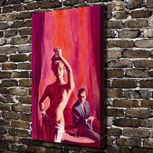 A2312 Sexy Girl Naked Men Figure Scenery. HD Canvas Print Home decoration Living Room bedroom Wall pictures Art painting