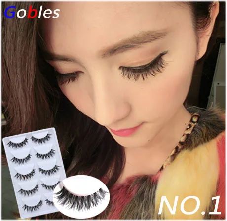 

Free Shipping 5 Pair/Lot Crisscross False Eyelashes Lashes Voluminous HW-8