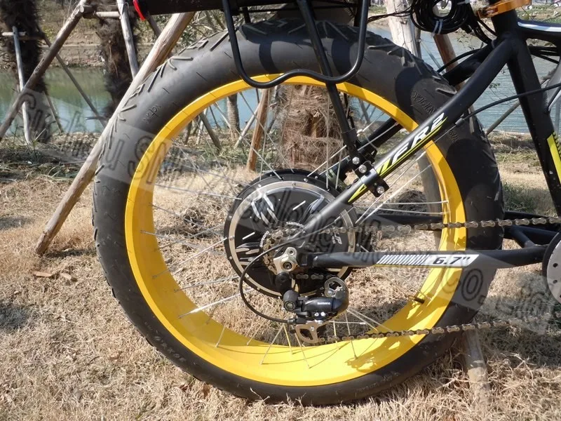 Excellent Electric bike fat tyre rear spoke hub motor 48V 500W / brushless dc hub motor for snow bike G-M049 2 Excellent Electric bike fat tyre rear spoke hub motor 48V 500W / brushless dc hub motor for snow bike G-M049 2