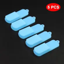 5 шт./партия, силиконовый usb-чехол для вспышки, 50 мм* 12 мм* 5 мм, защитный чехол для диска памяти с ремешком, мини-застежка для лобстера для большинства флешек