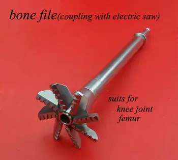 Buy Medical Orthopedics Instrument Knee Hip Joint Femur Bone File Electric Drill Head Proximal Femur Bone File Round Bone Saw