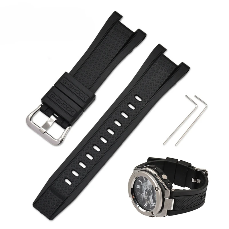 

Men's Pin Buckle Watch Accessories Bracelet Casual Waterproof Belt For GST Series Models Watchbands
