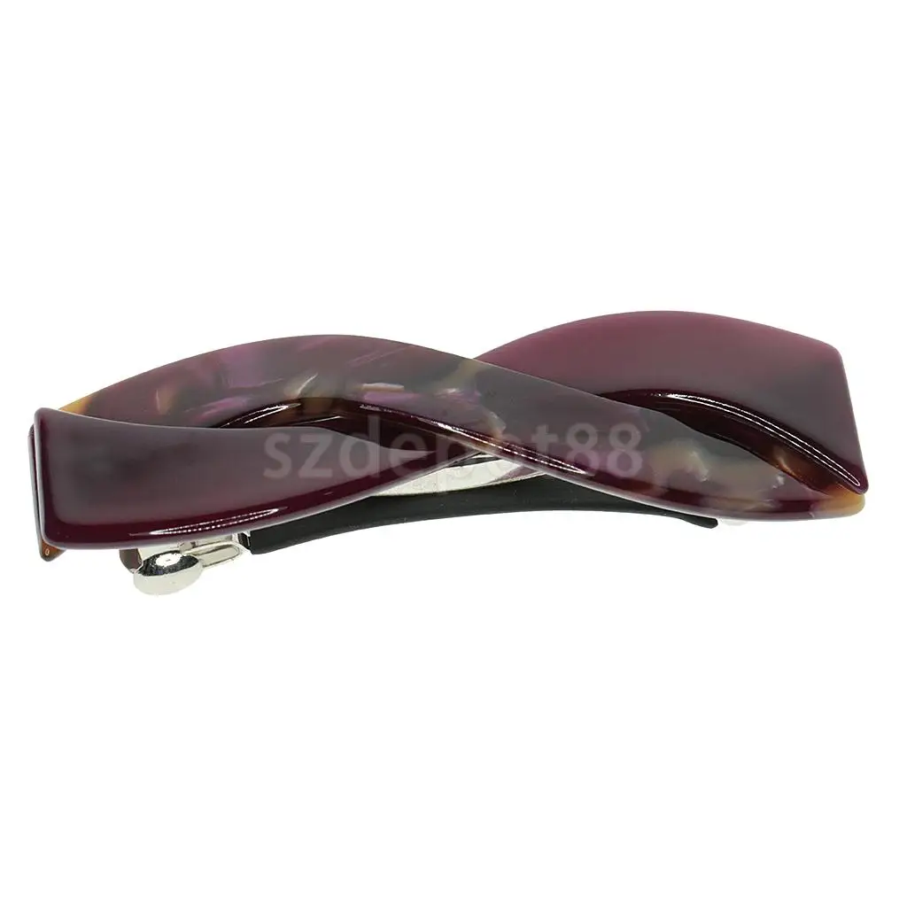 French Acetate Hair Clip Barrette Hair Bands Fascinator Accesorios Women Fashion Ponytail Holder