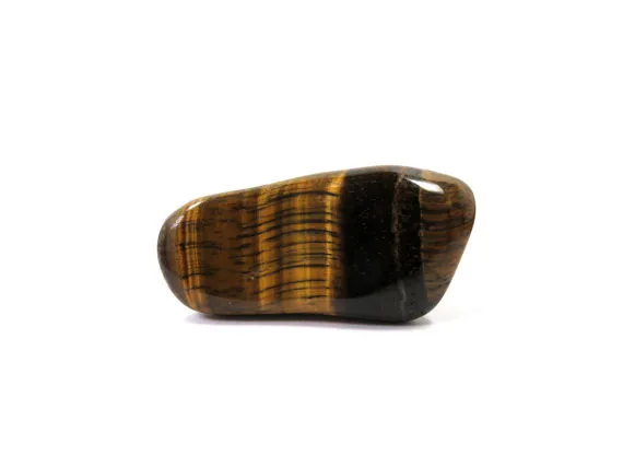 Tiger Eye Tumbled Stone 1 Polished Natural Crystal 23mm -37mm c
