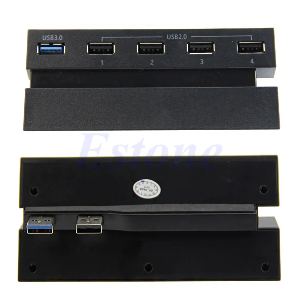 

New 5 Ports USB 3.0 2.0 Hub Extension High Speed Adapter for Sony Playstation 4 PS4