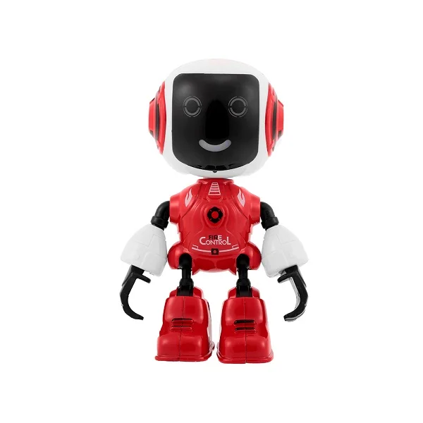 Радиоуправляемый робот 99611 умный робот осязаемый контроль DIY моделирование разговора RC игрушка держатель телефона для iphone xiaomi redmi mi4 подарок для детей - Цвет: Красный
