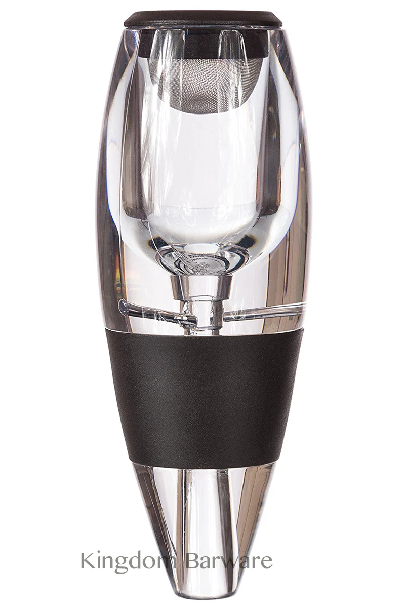 

PRO Wine Aerator, Diffuser, Pourer, Decanter - Black, Bar Tools Accessories
