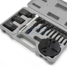 Автомобильный инструмент переменного тока R134a R12 компрессор клатч Sucker Съемник комплект кондиционер ремонт кондиционеров Инструменты Быстрый аукцион Съемник вентиляции и кондиционирования