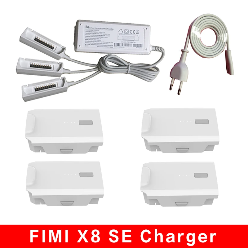 

FIMI X8 SE Battery Charger Hub Intelligent Muiti-charging Batteries for FIMI X8 SE RC Drone Quadcopter