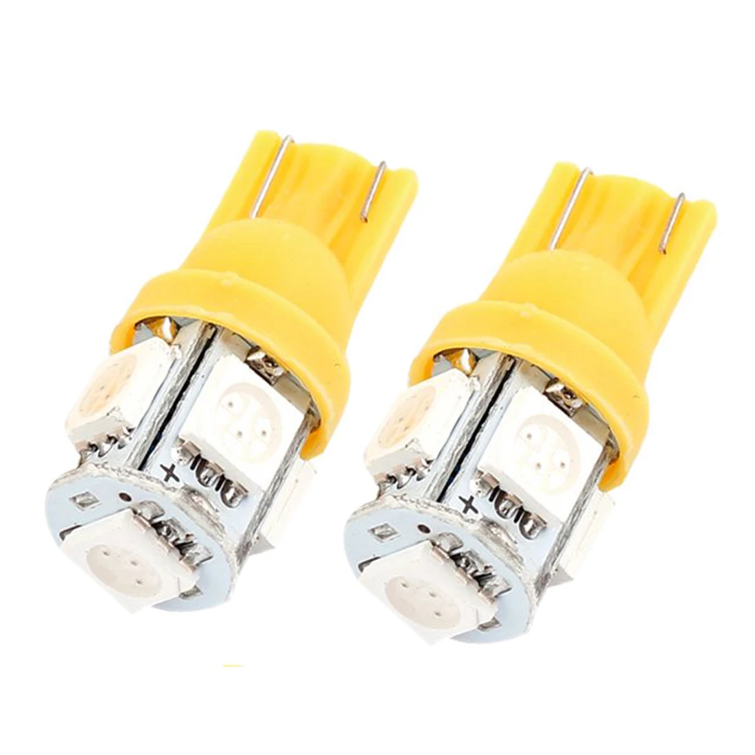 Автомобильный T10 168 194 янтарь 5-SMD 5050 светодиодный внутренний светильник лампа 8 шт.