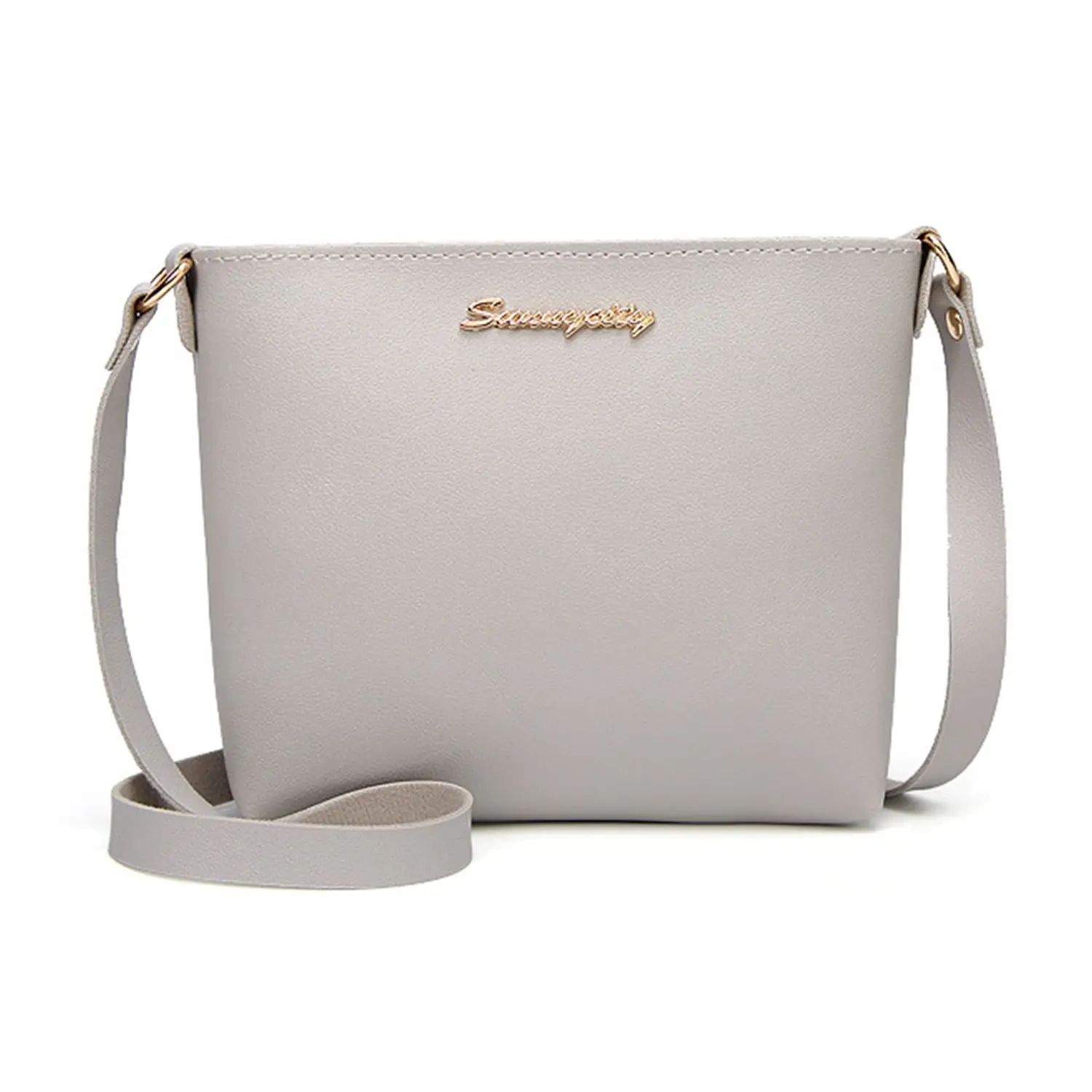 

AUAU Fashion Women Solid zipper Shoulder Bag Crossbody Bag Messenger Phone Coin Bag Small korean Style