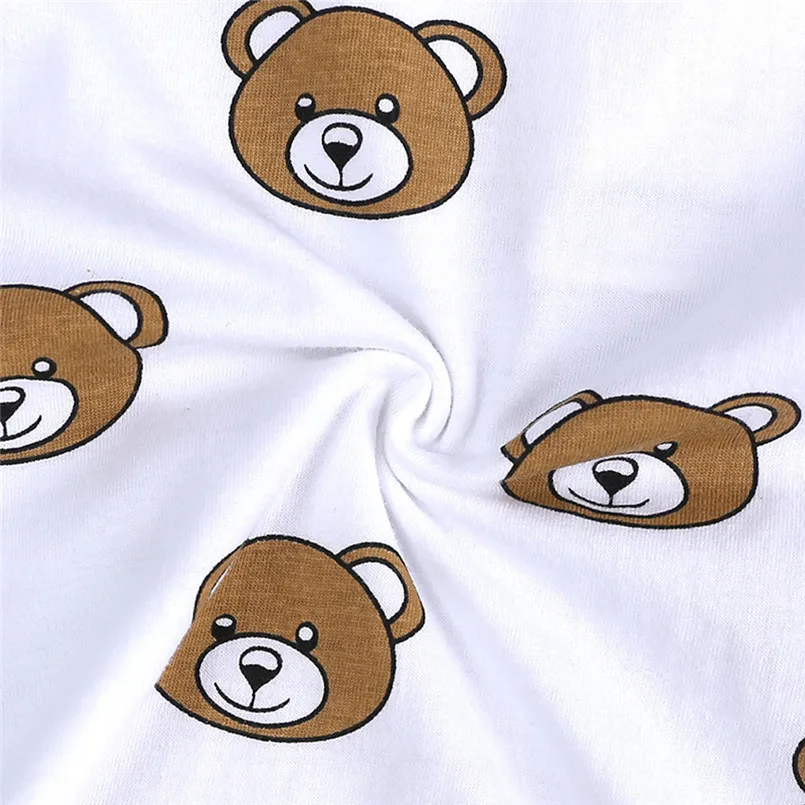 The new fashion cute design Toddler Infant Baby Girls Boys Short Sleeve Cartoon Print jumpsuit Romper  (48)
