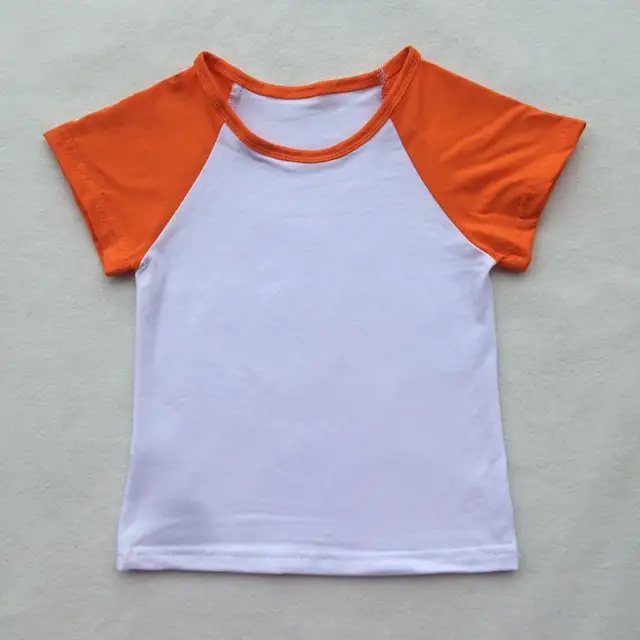 Buy Toddler raglan shirt short sleeve baby boy blank T