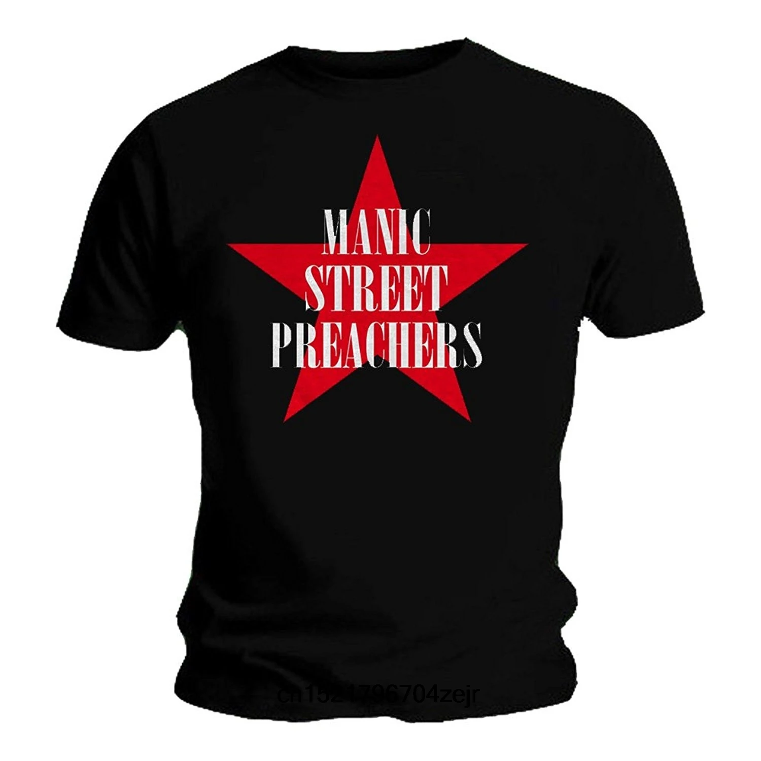 Men T shirt Summer MANIC STREET PREACHERS Red Star Logo funny t-shirt novelty tshirt women | Мужская одежда