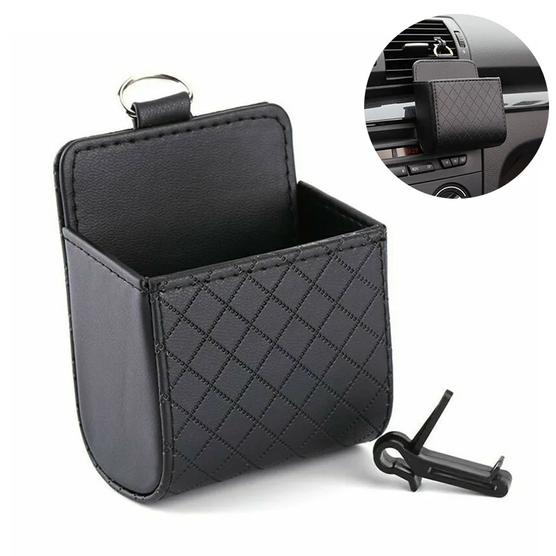 Контейнер для хранения монет сумка для телефона Органайзер Карманный висячий держатель сумка + набор крючков
