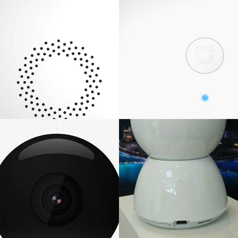 Xiaomi Mijia Xiaobai Smart IP Camera 360 Angle 1080P Full HD Night Vision Camcorder WiFi Wireless Camera APP Control Smart Cam