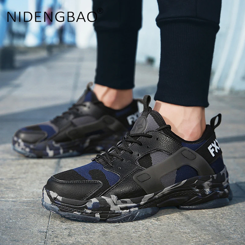 

Big Size 39-46 Men Sneakers Super Light Running Shoes Lace Up Breathable Camouflage Shoes Men Outdoor Sport Sneakers For Male