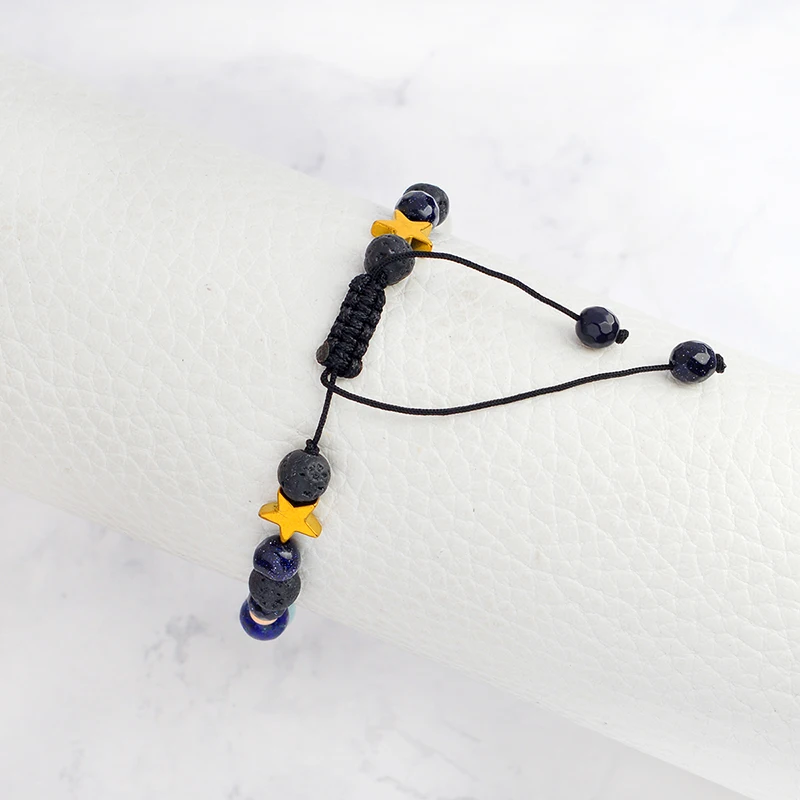 QIHE JEWELRY Beaded bracelet Solar system bracelet Galaxy Space jewelry Bracelet for men women unisex Planets gifts