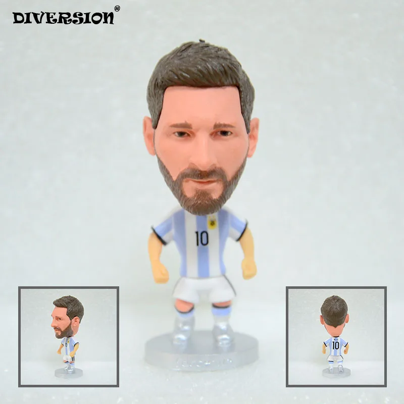 Soccer Player Star 10 MESSI (ARG 2018) 2.5" Toy Doll Figure soccerwe