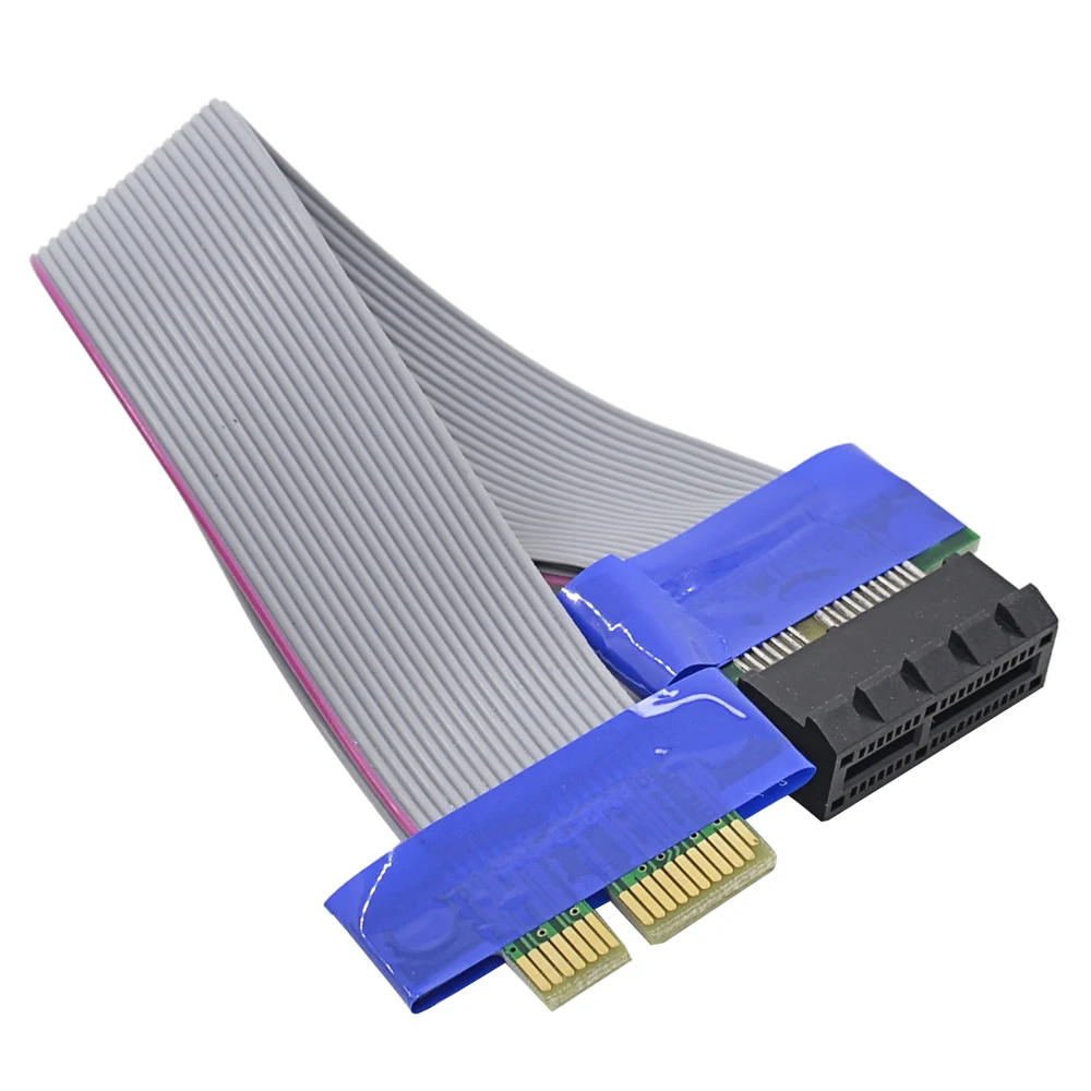 CHIPAL PCI E 1X To 1X Extension Cable PCI Express PCIE 1x To 1X Riser ...