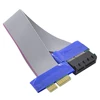 Chipal pci-e 1X a 1X cable de extensión PCI Express PCIe 1x a 1X Riser Card Converter extender adaptador para BTC LTC minería ► Foto 1/6