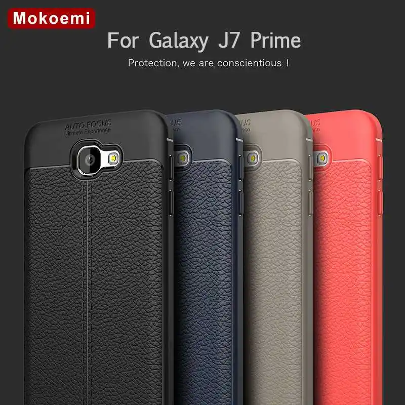

Mokoemi Lichee Pattern Shock Proof Soft 5.5"For Samsung Galaxy J7 Prime Case For Samsung Galaxy J7 Prime Phone Case Cover