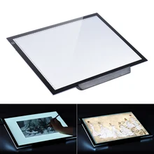 Portable Super Thin A4 LED Light Pad Box Drawing Copy Board Table Pad Tattoo Copy Board For Diamond Painting Tattoo Sketching 1pcs a4 ultra thin portable usb power led light pad with line tracing copy board light box stencil for drawing painting