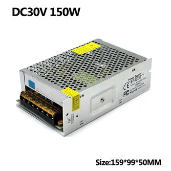 

Voltage DC 30V 5A 150W Switching Switch Power Supply Transformer AC 110V 220V to DC For LED Light CCTV Stepper Repeater Router