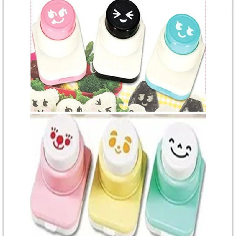 

Panda Koala Nori Cutter Onigiri Punch Stamp/Cute DIY Smiling Face Sushi Tool Maker/Japanese Kitchen Accessories Bento Decoration