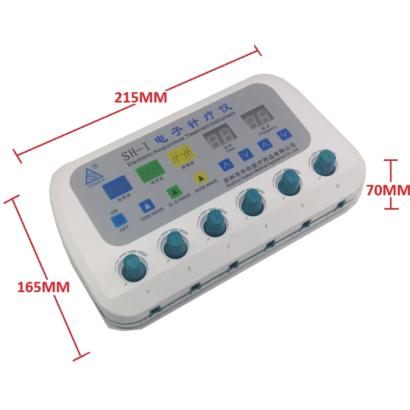 Электрический стимулятор иглоукалывания машина SH-I Массажер Уход за телом с 6 выходным каналом Электростимуляция лечебный инструмент
