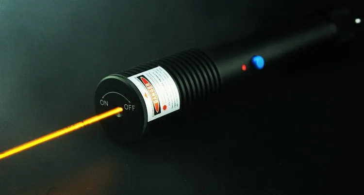 Recharged Yellow laser pointer pen 589nm - $699.00 : BeamQ Laser