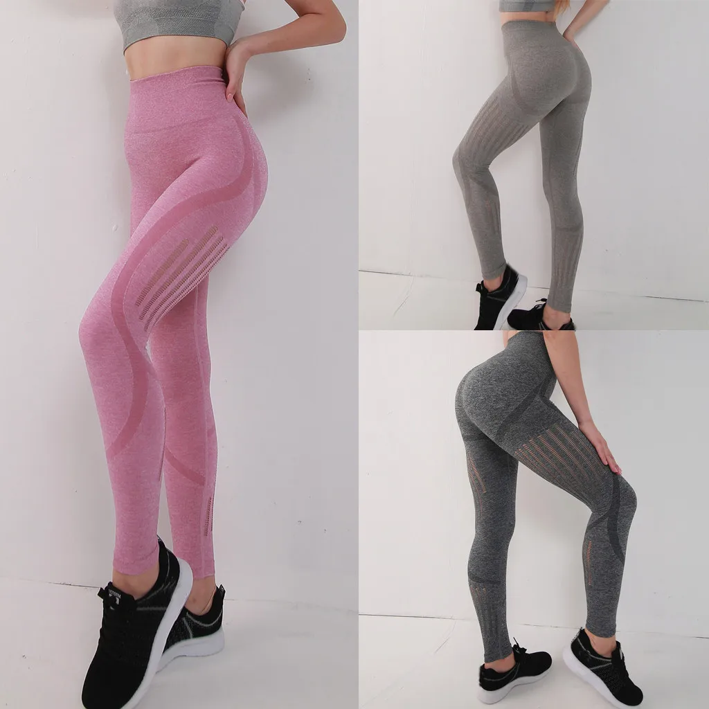 Ropa Deportiva Para Mujer Sin Costuras Ajustada A La Cadera