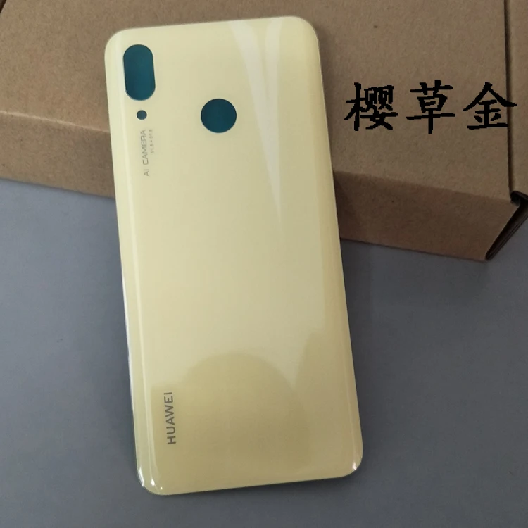 Huawei Nova 3 задняя крышка батарейного отсека из стекла и пластика задняя крышка батарейного отсека для huawei Nova 3+ лента 3M запасные части для ремонта