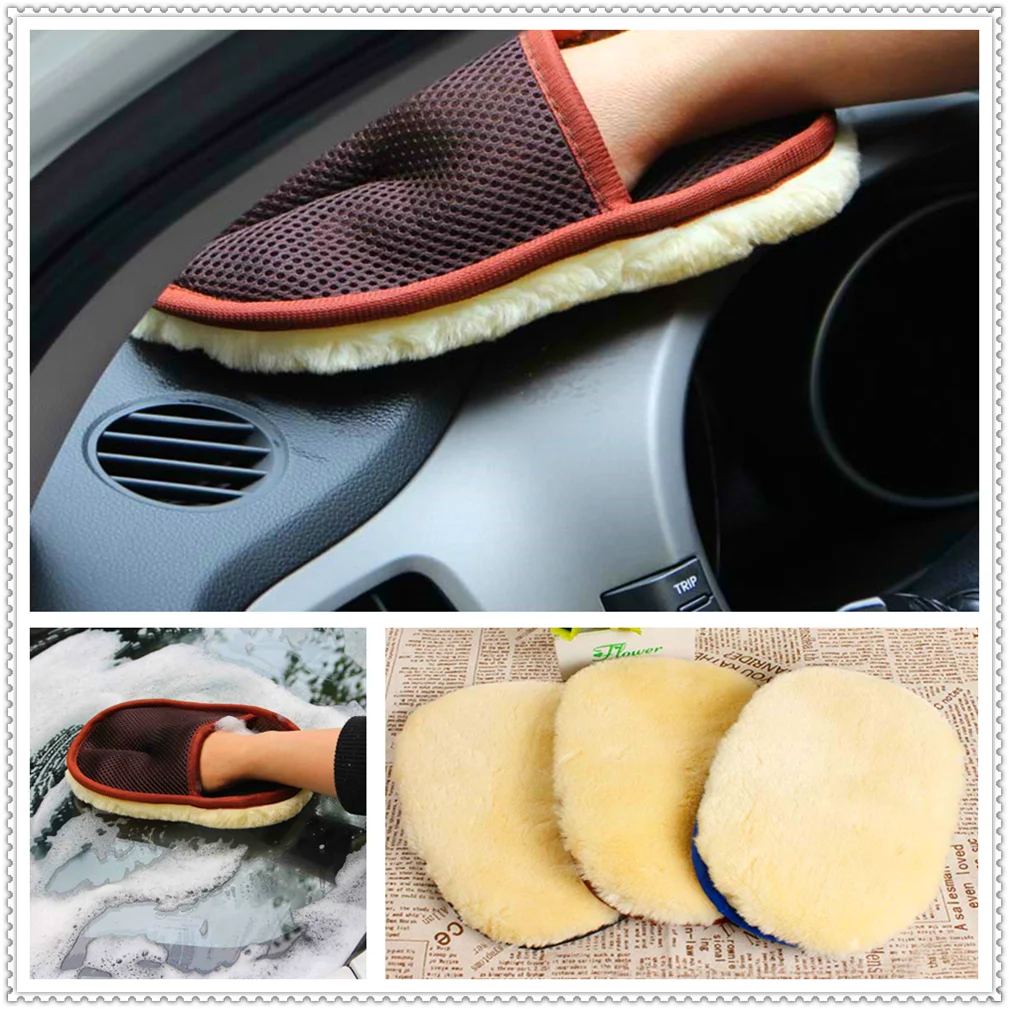 Перчатки для мытья автомобиля тряпочка полотенце Renault Nepta Altica Zoe Sand up Volkswagen vw Phaeton 6