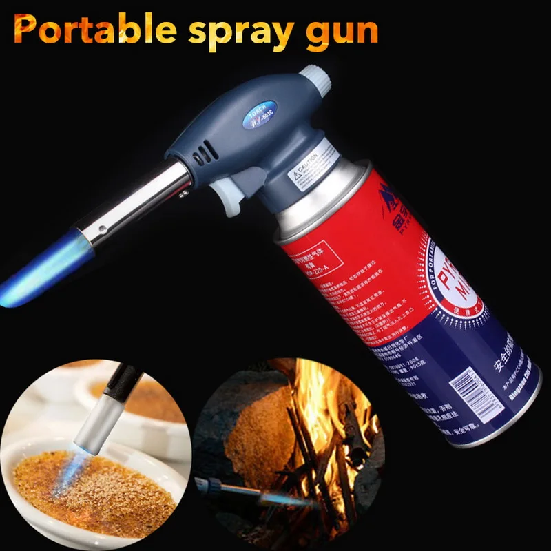 Professional Butane Torch Portable Welding Torches Igniter Multifunction Welding Torches for Welding Cooking Survival Outdoors