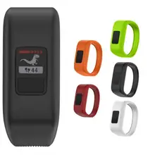 100 шт Новое поступление наручные часы мягкий силиконовый ремень замена ремешок для Garmin Vivofit JR Смарт часы