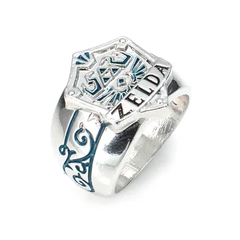 

24 Pcs/LotBrand New Legend of Zelda Men's Ring Templar Rings Zelda Cospaly Anime Jewelry For Women Men Party RingsBulk Wholesale