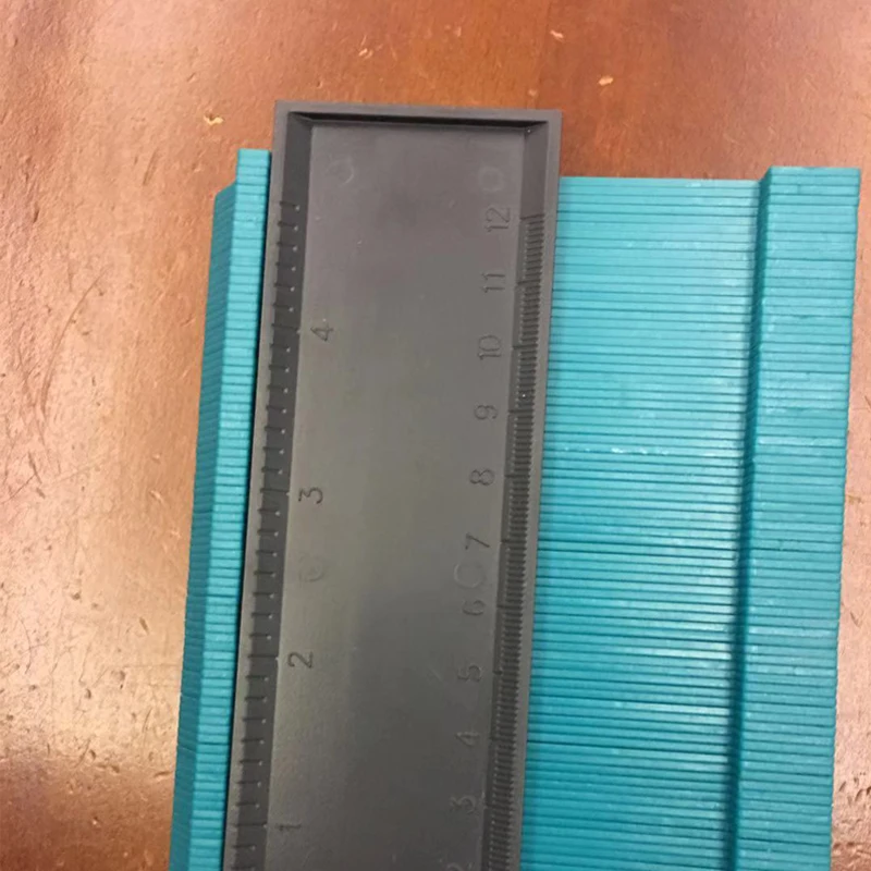 120 мм пластиковый профиль 5 дюймов копировальный манометр контурный Дубликатор инструмент для маркировки древесины плиточный ламинат плитка линейка общего измерения