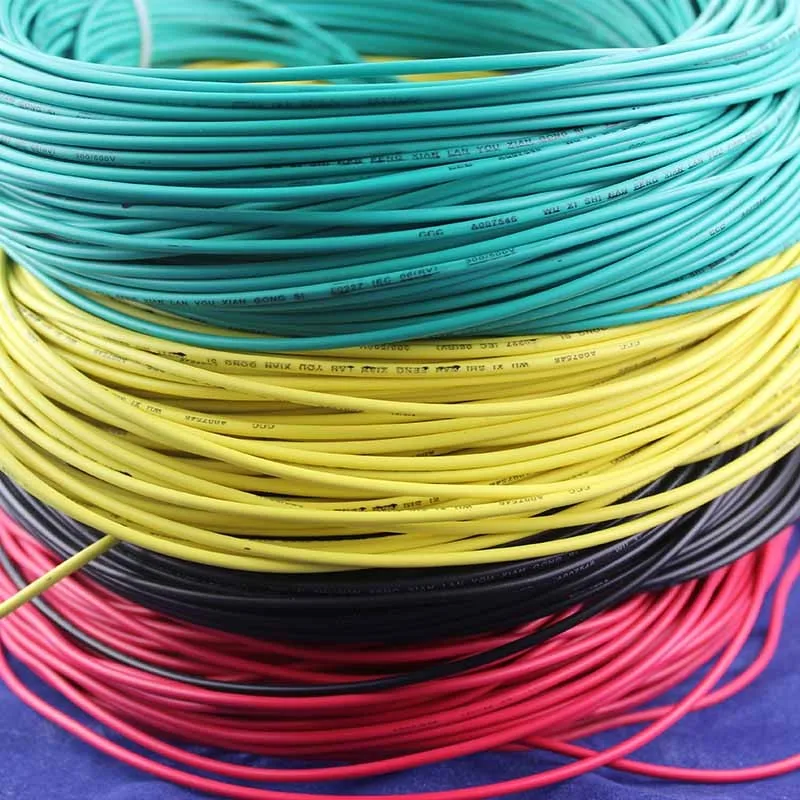 Высокое качество 18 AWG гибкий многожильный 3 метра провода электрический кабель светодиодный кабель, DIY подключения цвета выбрать