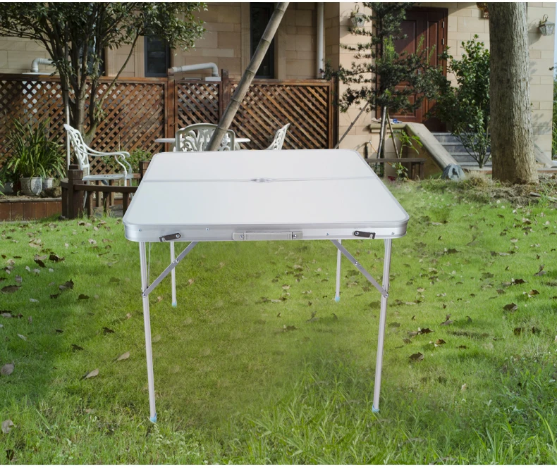 Уличный складной стол и стулья складной стол квадратный небольшой квадратный стол для пикника домашний стол-Маджонг простой