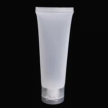 Портативный пустой Пластик трубка бутыль Косметическая крем лосьон для путешествий многоразового использования, 20 Вт, 30 Вт, 50/100 мл контейнер для макияжа