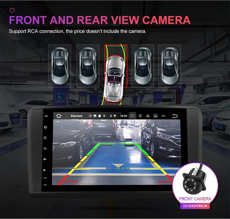 Best Isudar Car Multimedia Player GPS Two Din Android 8.1 Automotivo For Mercedes/Benz/GL ML CLASS W164 ML350 ML450 ML500 GL320 Radio 11