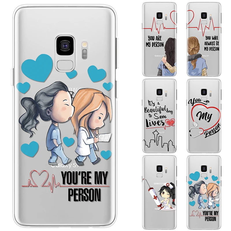 

Greys Anatomy You're My Person For Samsung Galaxy Note 8 9 3 4 5 7 A5 A7 A3 2015 2016 2017 Case For Samsung A5 2017 Soft Case