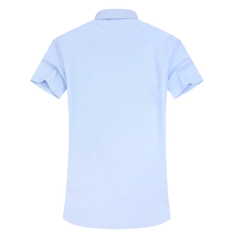 2019 جديد عارضة الرجال قصيرة الأكمام قميص صالح سليم تصميم نمط الذكور الأعمال الاجتماعية قمصان ملابس عالية الجودة 4XL